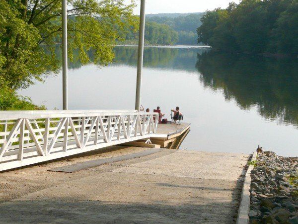 holland boat launch access