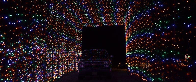 Skylands Drive-thru Christmas light show