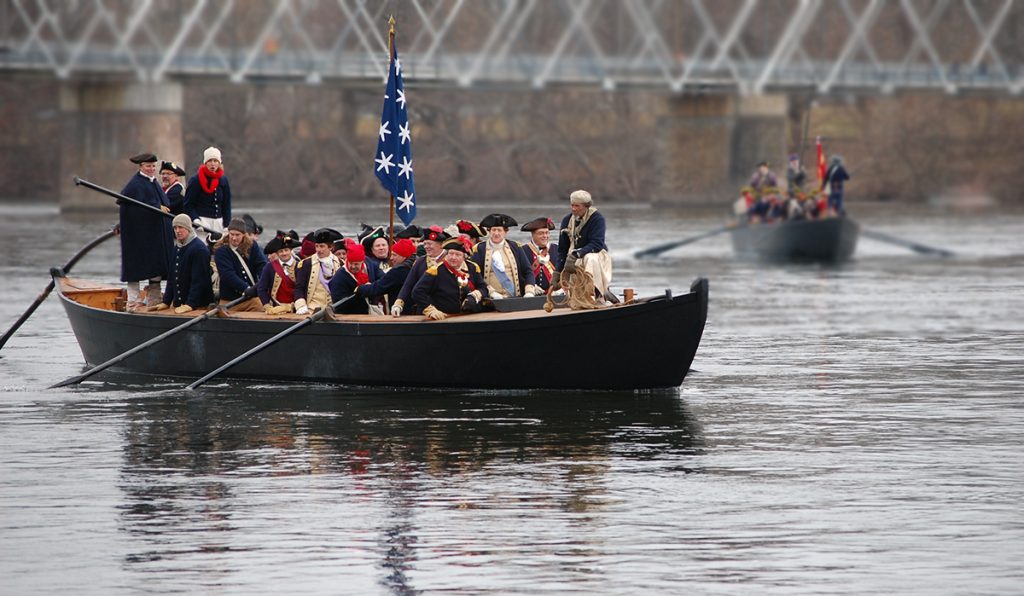 First Crossing Reenactment at Washington Crossing, PA 2019