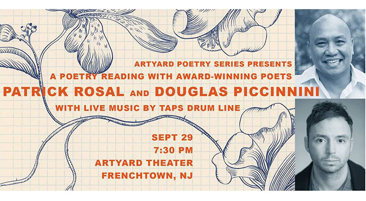 Poetry Reading with Patrick Rosal & Douglas Piccinnini