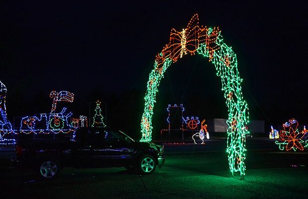 Drive-thru Christmas Light Show