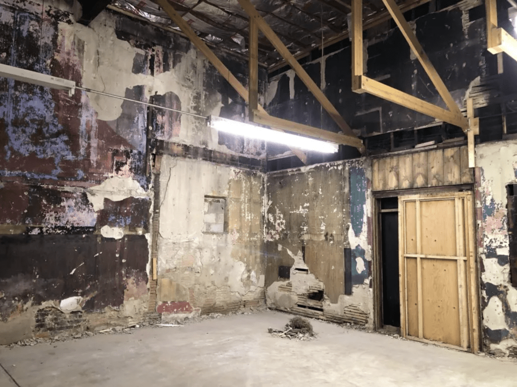 Renovations Begin at the Strand Theatre